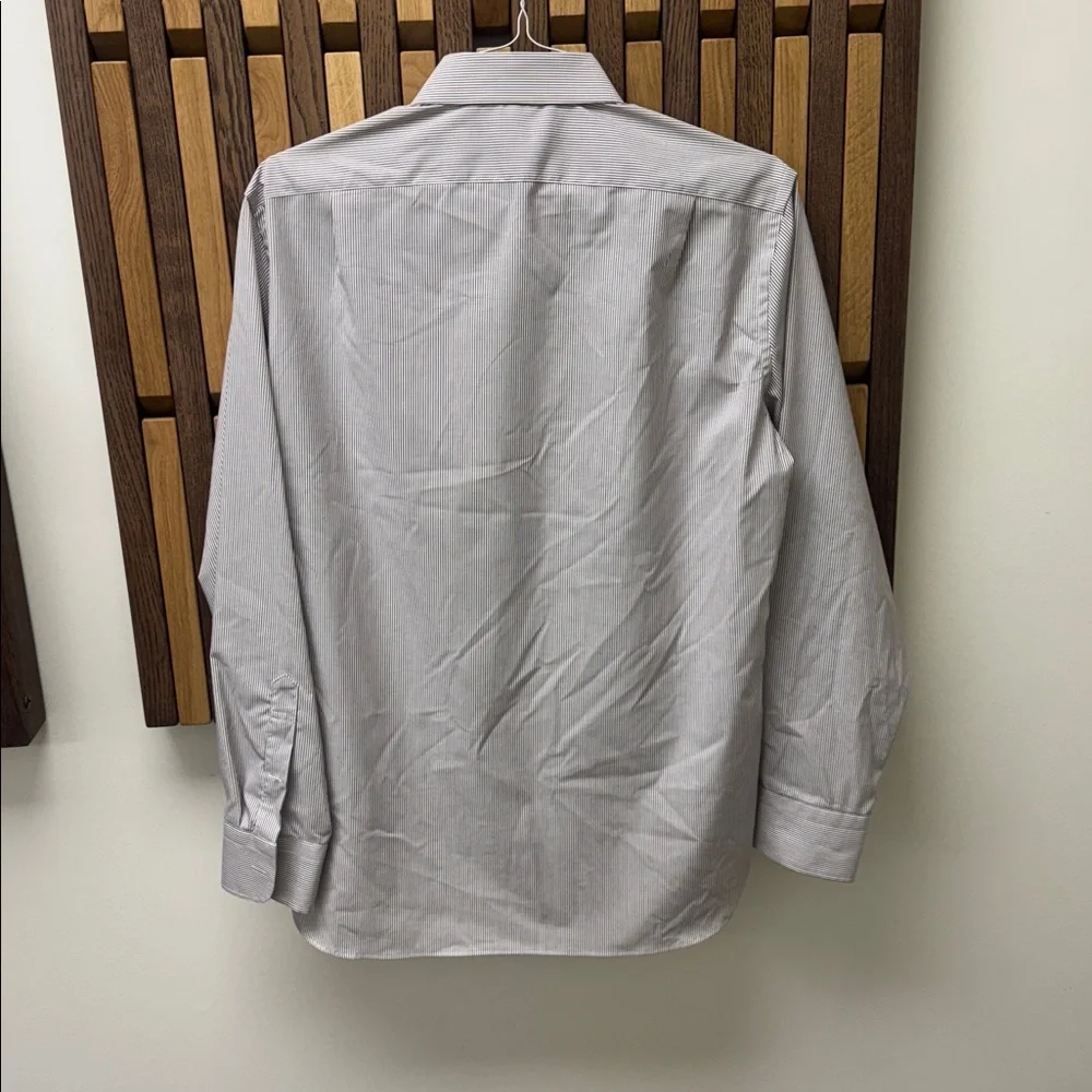 J. Crew Ludlow Micro Stripe Dress Shirt, size 16/34